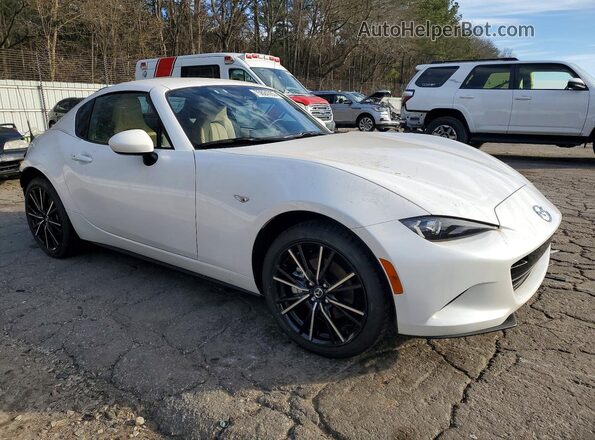 JM1NDAM7XS0653400 2025 MAZDA MX-5 White წინა მარჯვენა