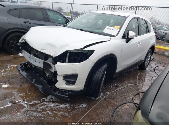 JM3KE2BY7G0693966 2016 MAZDA CX-5 White Front left