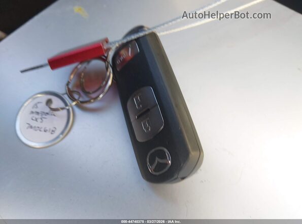 JM3KE2CY2G0676202 2016 MAZDA CX-5 Gray Вид панелі приладів