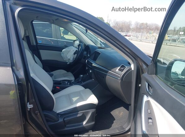 JM3KE2DY1G0859413 2016 MAZDA CX-5 Brown Vista interior delantera
