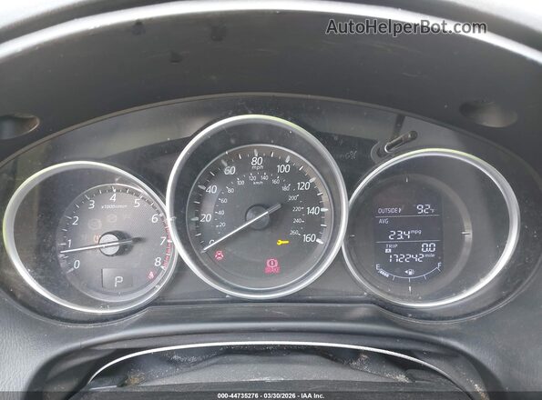 JM3KE2DYXG0822425 2016 MAZDA CX-5 Silver Вид задніх сидінь