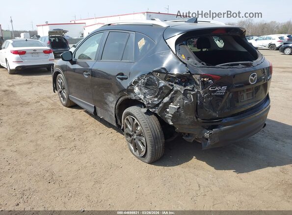 JM3KE4DY0G0732101 2016 MAZDA CX-5 Black უკანა მარცხენა