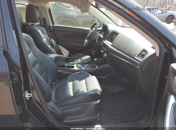 JM3KE4DY0G0732101 2016 MAZDA CX-5 Black წინა სალონის ხედი