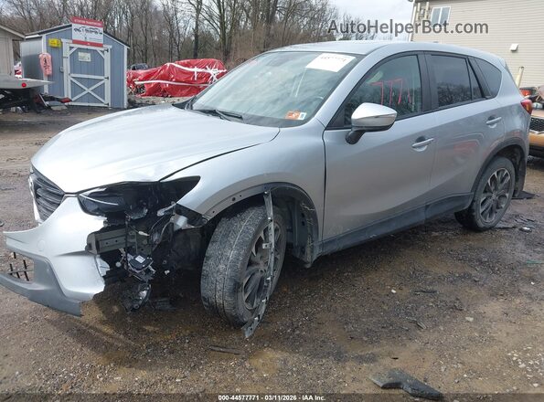 JM3KE4DY1G0680462 2016 MAZDA CX-5 Silver Передня ліва чверть