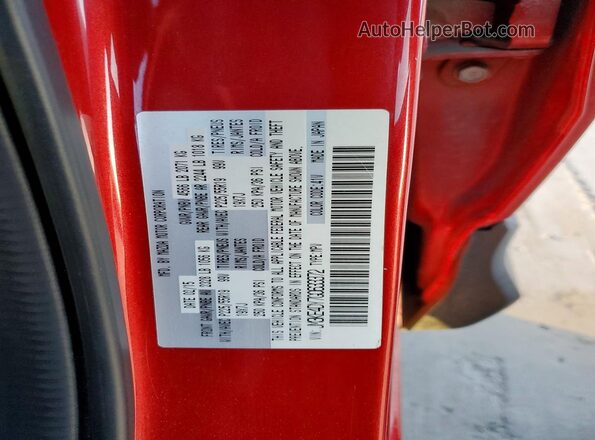 JM3KE4DY7G0633372 2016 MAZDA CX-5 Red ძრავის განყოფილების ხედი