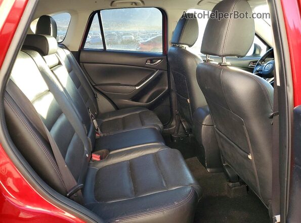 JM3KE4DY7G0633372 2016 MAZDA CX-5 Red უკანა სავარძლების ხედი