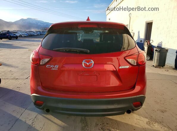 JM3KE4DY7G0633372 2016 MAZDA CX-5 Red უკანა ხედი