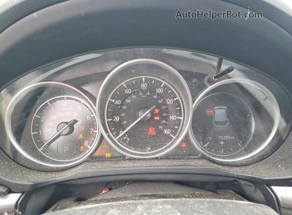 JM3KFABM5M1362149 2021 MAZDA CX-5 Red Вид щитка приладів