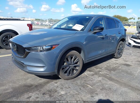 JM3KFACM1M0413425 2021 MAZDA CX-5 Gray Передня ліва чверть