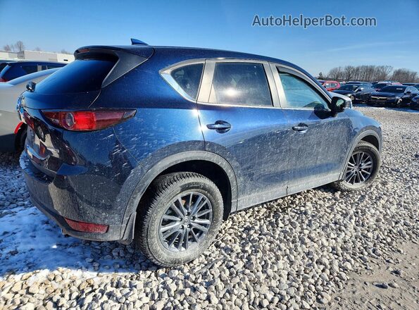JM3KFACM2M0302866 2021 MAZDA CX-5 Blue Задня права чверть