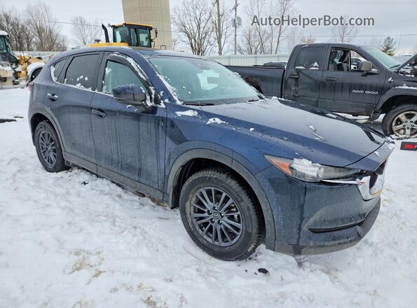 JM3KFACM2M0302866 2021 MAZDA CX-5 Blue Передня права чверть