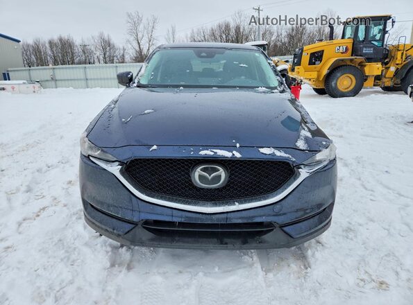 JM3KFACM2M0302866 2021 MAZDA CX-5 Blue Вид спереду