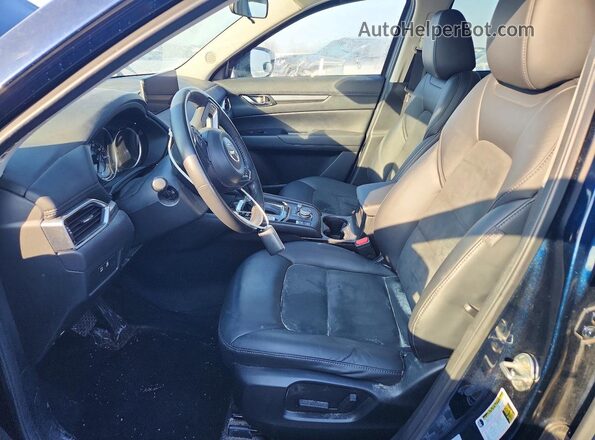 JM3KFACM2M0302866 2021 MAZDA CX-5 Blue Вид салону спереду