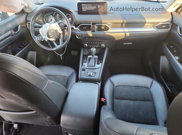 JM3KFACM4M1379183 2021 MAZDA CX-5 Черный Вид панели приборов
