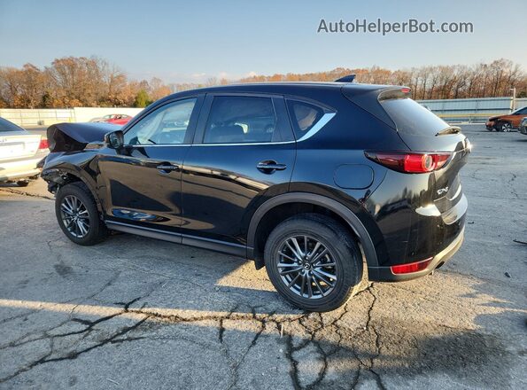JM3KFACM4M1379183 2021 MAZDA CX-5 Черный Задняя левая четверть