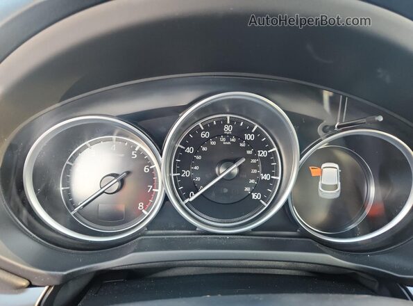 JM3KFACM4M1379183 2021 MAZDA CX-5 Черный Вид щитка приборов