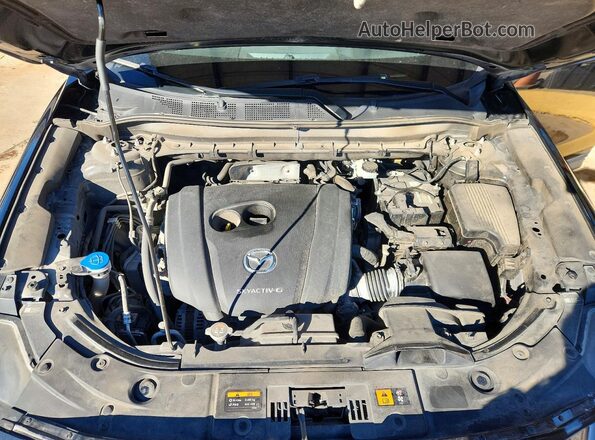 JM3KFACM7M0320957 2021 MAZDA CX-5 Black ძრავის განყოფილების ხედი