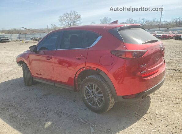 JM3KFACM7M1317373 2021 MAZDA CX-5 Red Rear left