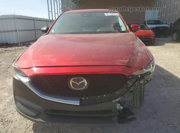 JM3KFACM7M1317373 2021 MAZDA CX-5 Red Front view
