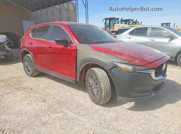 JM3KFACM7M1317373 2021 MAZDA CX-5 Red Front right
