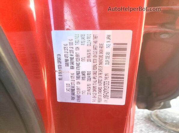 JM3KFACM7M1317373 2021 MAZDA CX-5 Red VIN sticker view