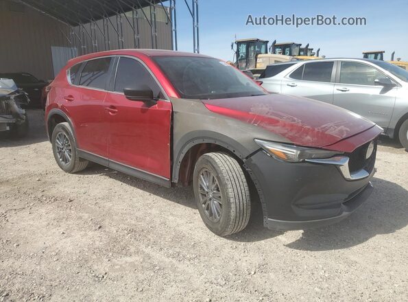 JM3KFACM7M1317373 2021 MAZDA CX-5 Red 