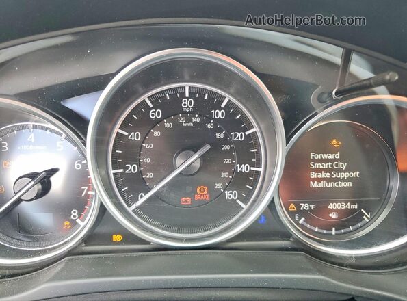 JM3KFACM9M0424463 2021 MAZDA CX-5 Black Սարքավորումների վահանակի տեսք