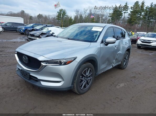 JM3KFADM7J0304073 2018 MAZDA CX-5 Light Blue Przód lewy