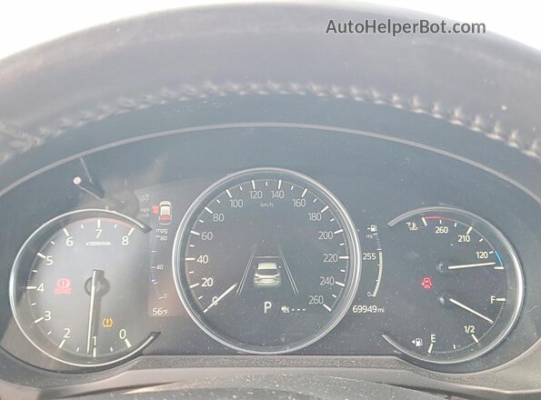 JM3KFADM9M1396365 2021 MAZDA CX-5 Silver Սարքավորումների վահանակի տեսք