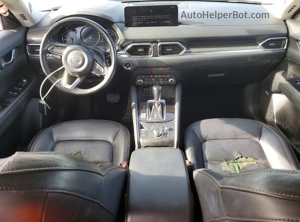 JM3KFADM9M1396365 2021 MAZDA CX-5 Silver Առջևի վահանակի տեսք