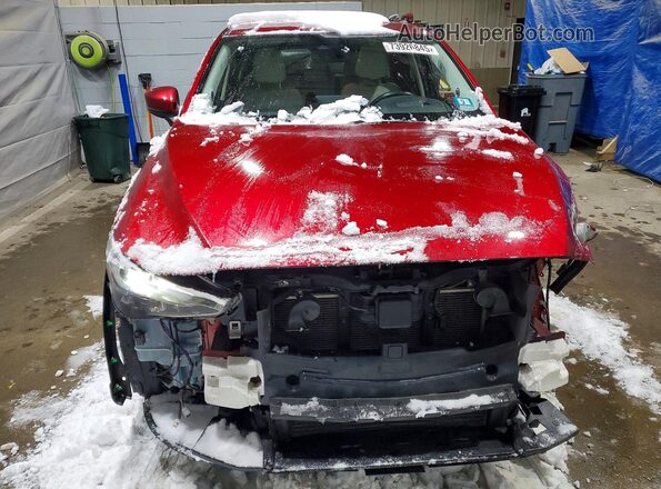 JM3KFBAY0M0348062 2021 MAZDA CX-5 Red წინა ხედი
