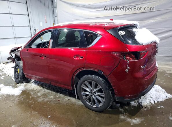 JM3KFBAY0M0348062 2021 MAZDA CX-5 Red უკანა მარცხენა