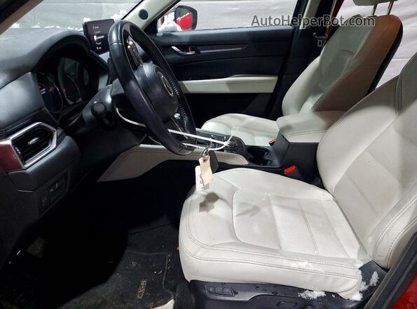 JM3KFBAY0M0348062 2021 MAZDA CX-5 Red წინა სალონის ხედი