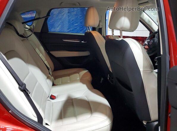 JM3KFBAY0M0348062 2021 MAZDA CX-5 Red უკანა სალონის ხედი
