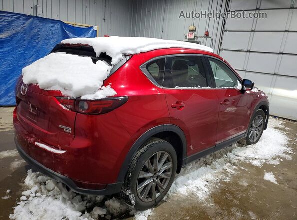 JM3KFBAY0M0348062 2021 MAZDA CX-5 Red უკანა მარჯვენა