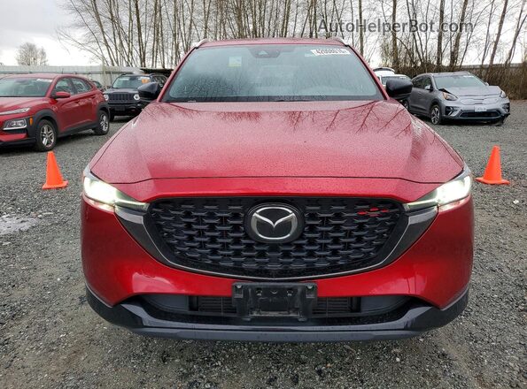 JM3KFBAY0N0572689 2022 MAZDA CX-5 Red Դիմացի տեսք