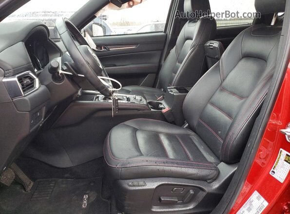 JM3KFBAY0N0572689 2022 MAZDA CX-5 Red Սալոնի դիմացի տեսք