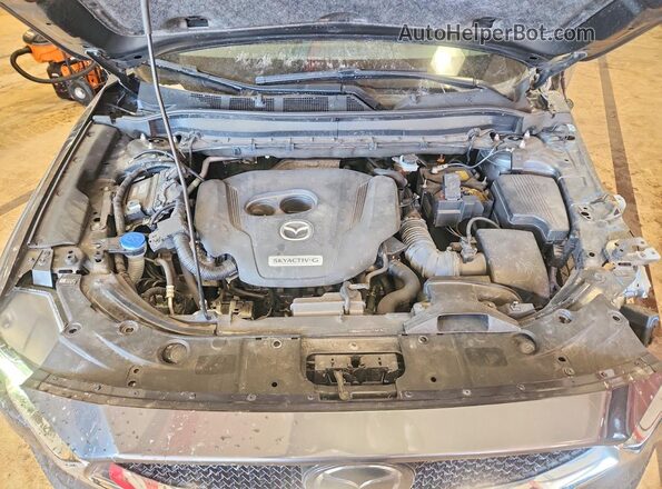 JM3KFBAY2M0323826 2021 MAZDA CX-5 Charcoal Engine compartment view