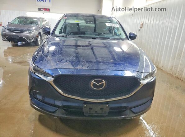JM3KFBAY3M0300037 2021 MAZDA CX-5 Синий Вид спереди