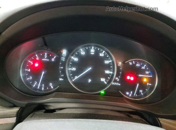 JM3KFBAY3M0300037 2021 MAZDA CX-5 Синий Вид щитка приборов