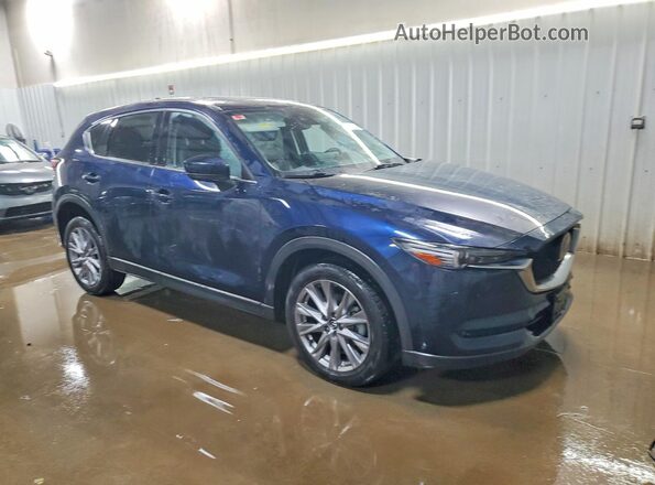 JM3KFBAY3M0300037 2021 MAZDA CX-5 Синий Передняя правая четверть