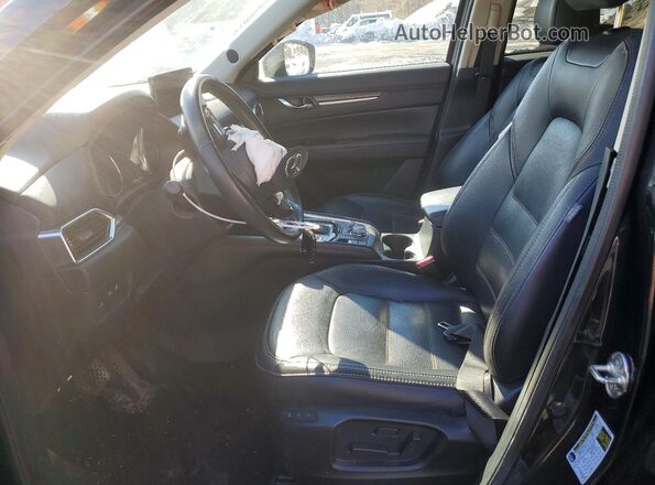 JM3KFBAY8M0432310 2021 MAZDA CX-5 Black Widok wnętrza z przodu