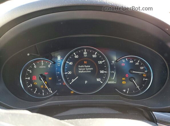 JM3KFBAY8M0432310 2021 MAZDA CX-5 Black Widok zestawu wskaźników