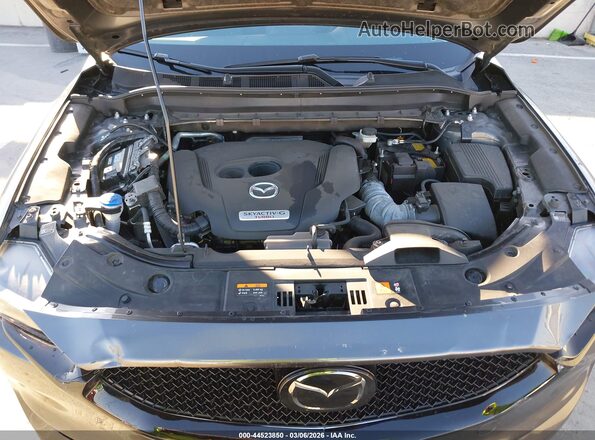 JM3KFBAYXM0411653 2021 MAZDA CX-5 Gray Հետևի տեսք