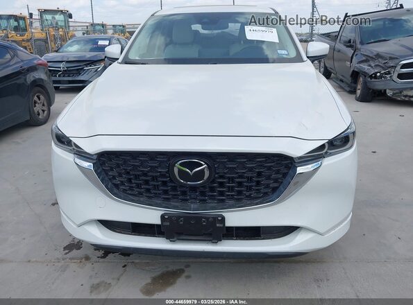 JM3KFBCL1S0659501 2025 MAZDA CX-5 White Սարքավորումների վահանակի տեսք