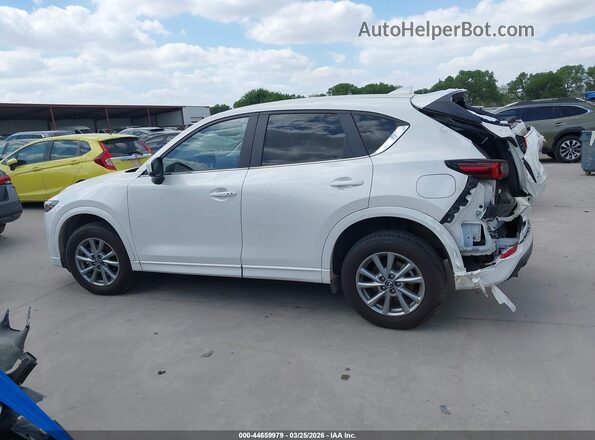 JM3KFBCL1S0659501 2025 MAZDA CX-5 White Սալոնի 360 աստիճան տեսք