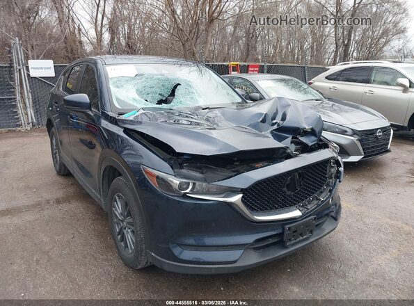 JM3KFBCM0M0483102 2021 MAZDA CX-5 Blue წინა ხედი