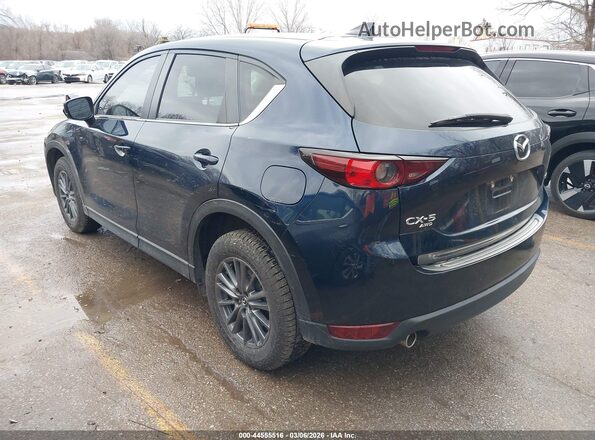JM3KFBCM0M0483102 2021 MAZDA CX-5 Blue უკანა მარცხენა