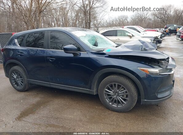 JM3KFBCM0M0483102 2021 MAZDA CX-5 Blue უკანა სალონის ხედი
