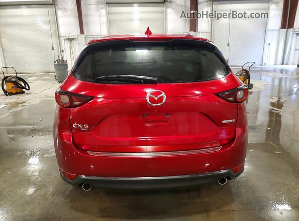 JM3KFBCM1M0362692 2021 MAZDA CX-5 Maroon Rear view